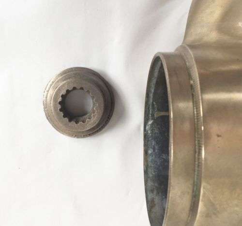 Vintage Brass Ship / Boat Propeller - Identification Marking - Good Condition