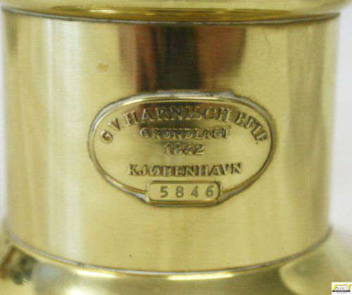 Rare HARNISCH "Marine" Lamp - No. 5846 - Vintage - Original