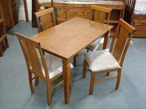 Diningset (4+1) Solid wood
