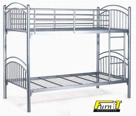 Bunk Bed (Metal) -excl. mattresses (CRAZY!!!!)