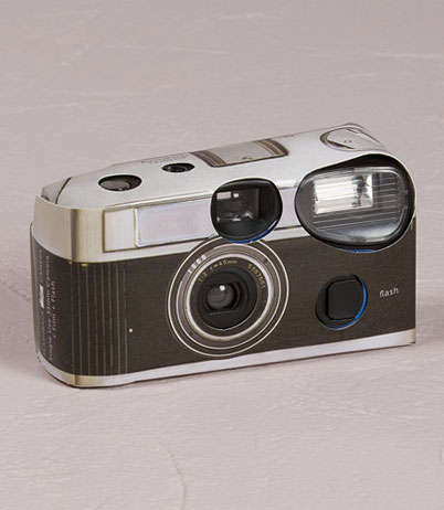 Disposable wedding cameras - Vintage design