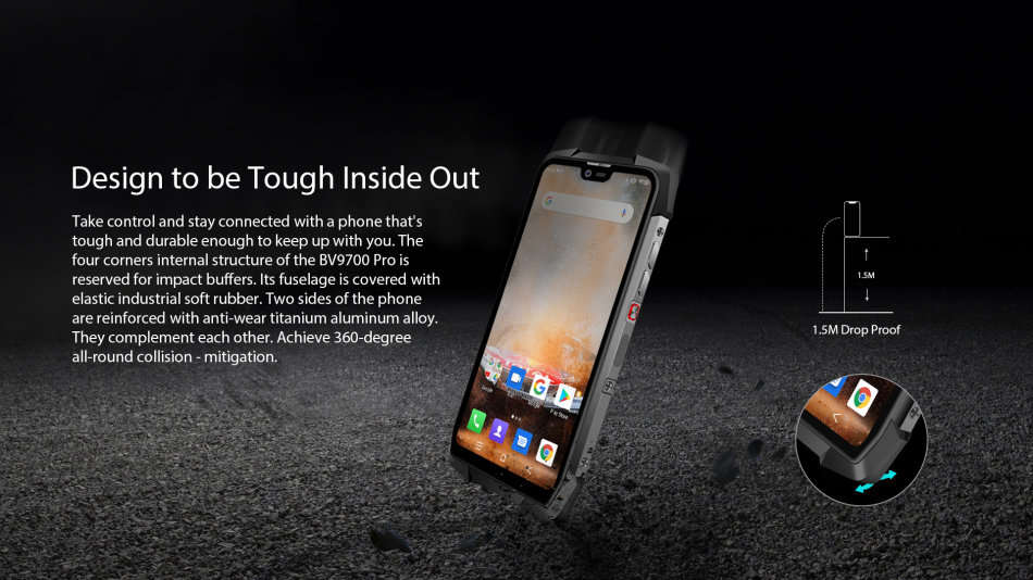 Blackview BV9700 Pro 6GB, 128GB, IP68, IP69K, Dual-SIM **LOCAL STOCK** **NEW**