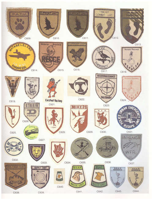 MILITARY BADGES OF SOUTH AFRICA