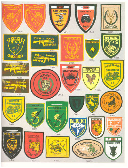 MILITARY BADGES OF SOUTH AFRICA