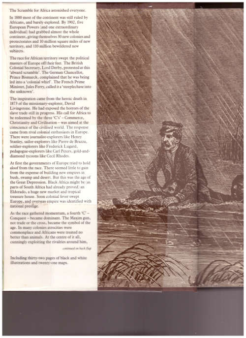 THE SCRAMBLE FOR AFRICA by THOMAS PAKHAM *SIGNED*