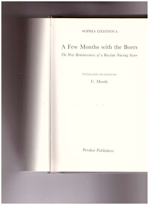 A FEW MONTHS WITH THE BOERS