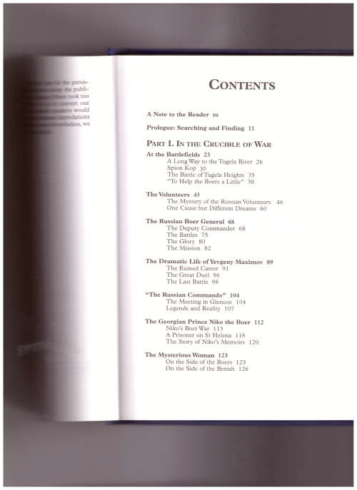 THE RUSSIANS AND THE ANGLO-BOER WAR 1899-1902