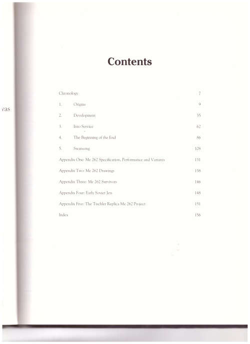 MESSERSCHMITT ME 262
