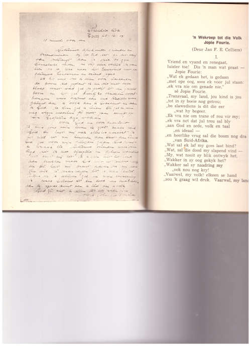 JOPIE FOURIE: `N LEWENSKETS