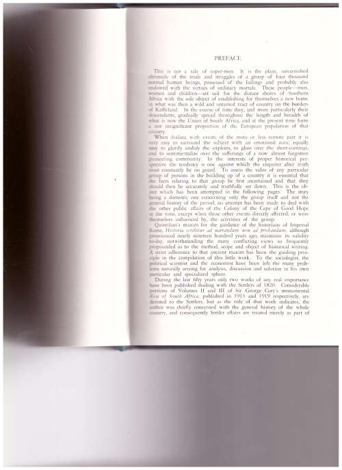 THE STORY OF THE BRITISH SETTLERS OF 1820 IN SOUTH AFRICA