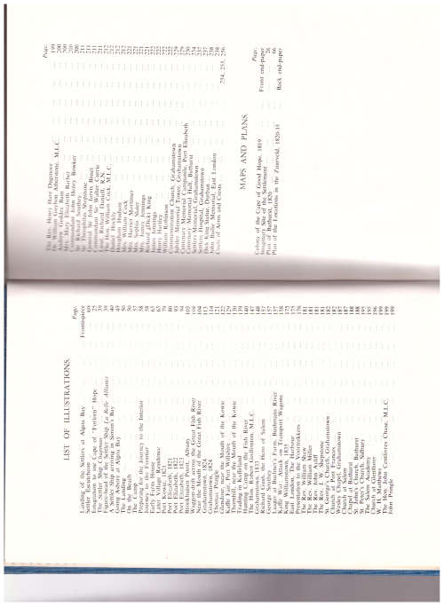 THE STORY OF THE BRITISH SETTLERS OF 1820 IN SOUTH AFRICA