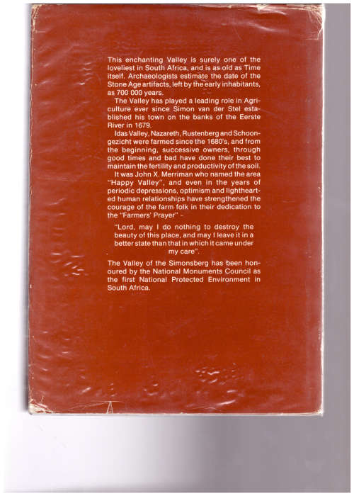 VALLEY OF THE SIMONSBERG