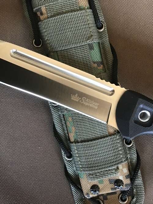 KIZLYAR SUPREME, SUPERIOR PERFORMANCE KNIVES DEVELOPED IN RUSSIA, MODEL: MAXIMUS