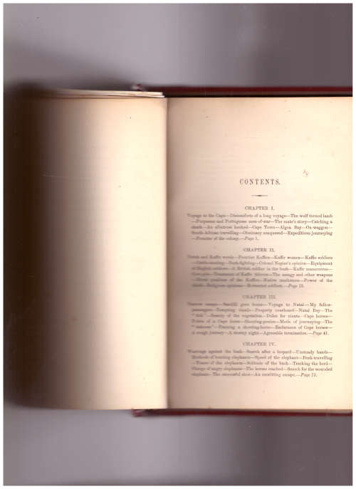 SPORTING SCENES AMONGST THE K*****S OF SOUTH AFRICA  1860 SECOND EDITION