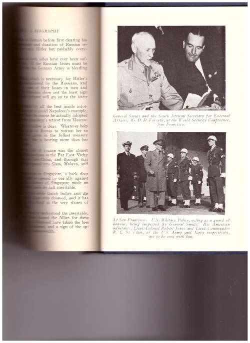 JAN SMUTS, A BIOGRAPHY by F.S. CRAFFORD