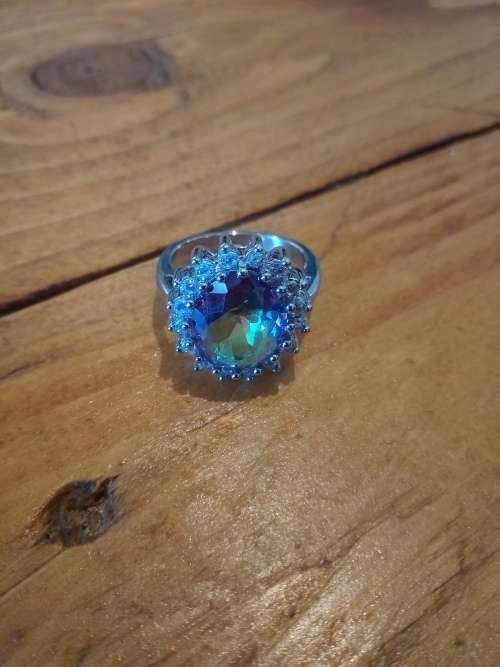 Mystic Topaz Ring - Just Stunning!