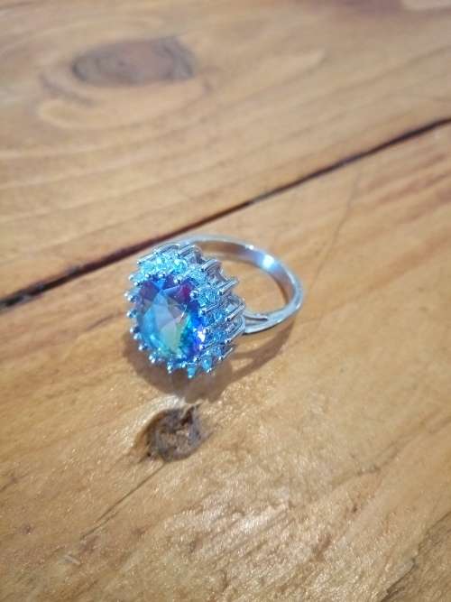 Mystic Topaz Ring - Just Stunning!