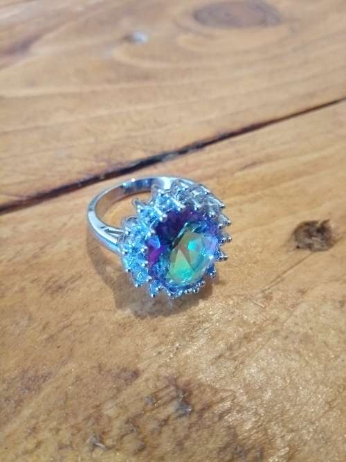 Mystic Topaz Ring - Just Stunning!