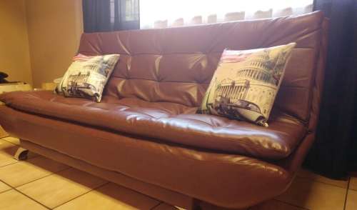 BARGAIN Leather Sleeper Couches!