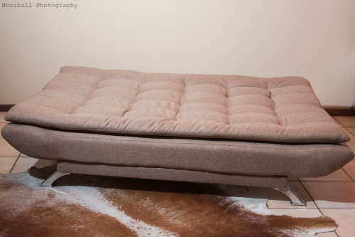 Fabric Sleeper Couches ( 2 Free Scatter Cushions)