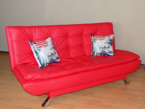 Sleeper Couch RED