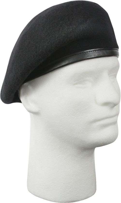 Men's Black army Military  special forces artist berets