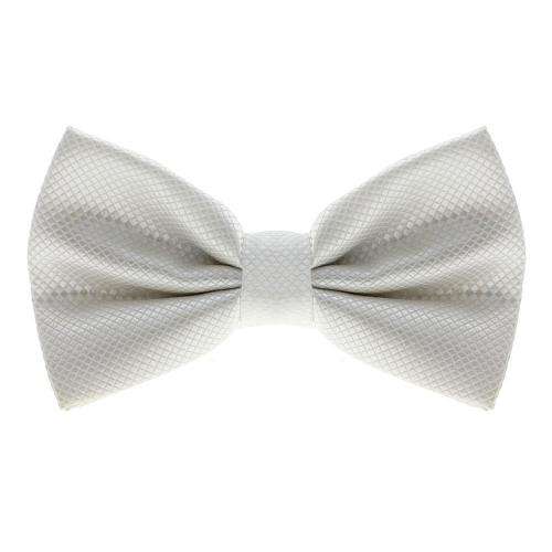 (A SET OF 4)Men's Fashion Tuxedo Satin Plain Solid Color Adjustable Wedding Bowtie Bow Tie