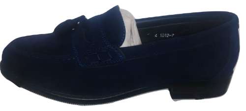 Formal casual blue cool with sylish front suede shoes for men (SIZES: 7,8,9,10)