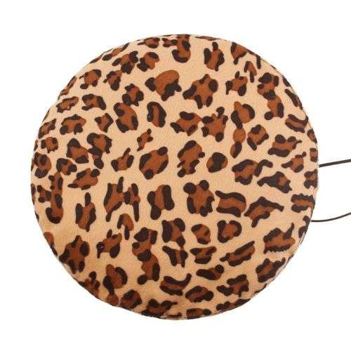 Round Cap Women Beret Hat Winter Wool Ski Beanie Hat Fashion Artist Warm Vintage-Leopard colour