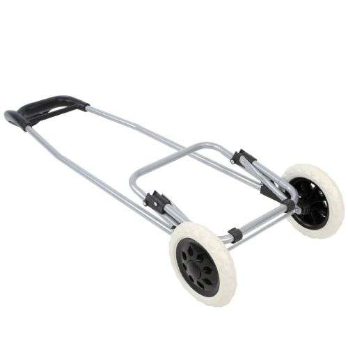 (FREE SHIPPING) Grocery Large Shopping Trolley Bag On Wheels Push Foldable Grocery LuggageBlue,Black