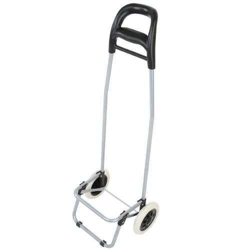 (FREE SHIPPING) Grocery Large Shopping Trolley Bag On Wheels Push Foldable Grocery LuggageBlue,Black