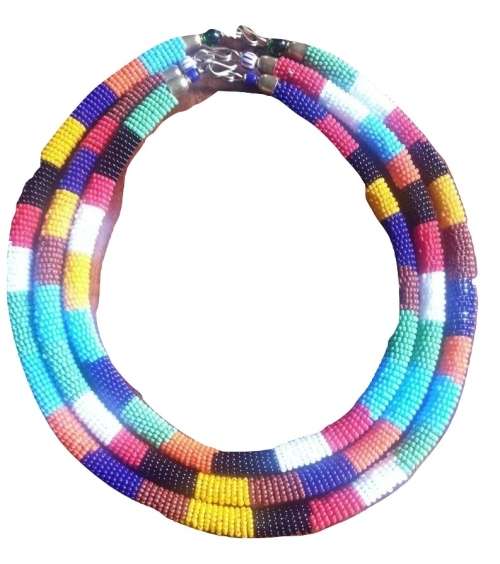 3Handmade necklace,African masai necklace ,maasai chokers ,handcrafted in kenya for women,gift
