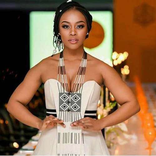 (FREE SHIPPING)Fcultural traditional zulu unisex Xhosa beaded tribal handmade ethnic tie necklace