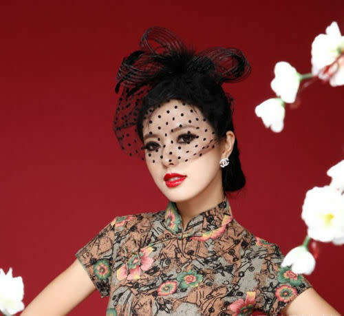 Women Fascinator Hot Hair Clip Hat Feather Veil Fashion Handcraft Mesh Net