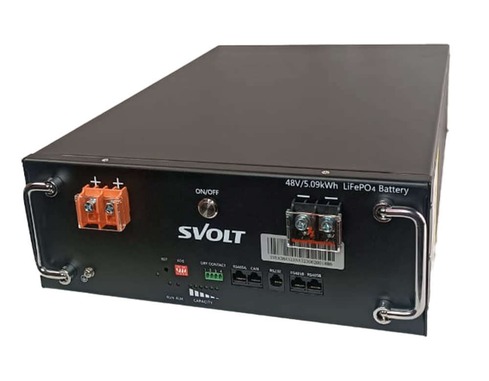 48V (52.2V) 106Ah 5.1kWh Lithium Ion Battery A-Grade -S-VOLT