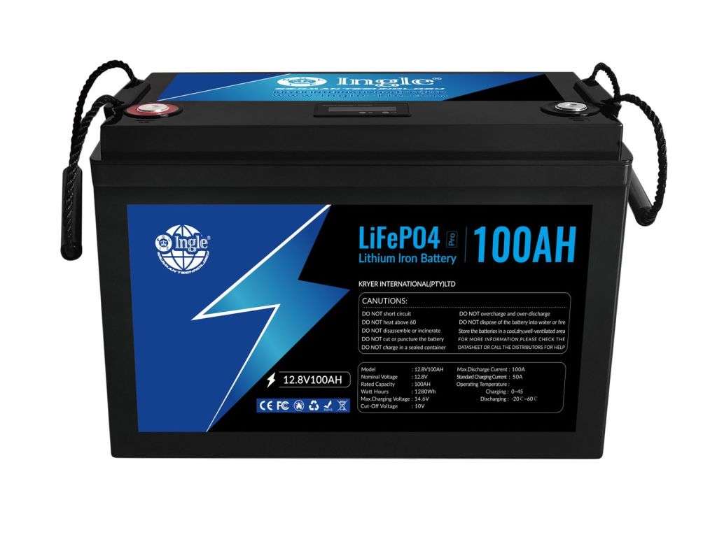 Lifepo4 12.8V(12V) 100Ah Lithium Battery
