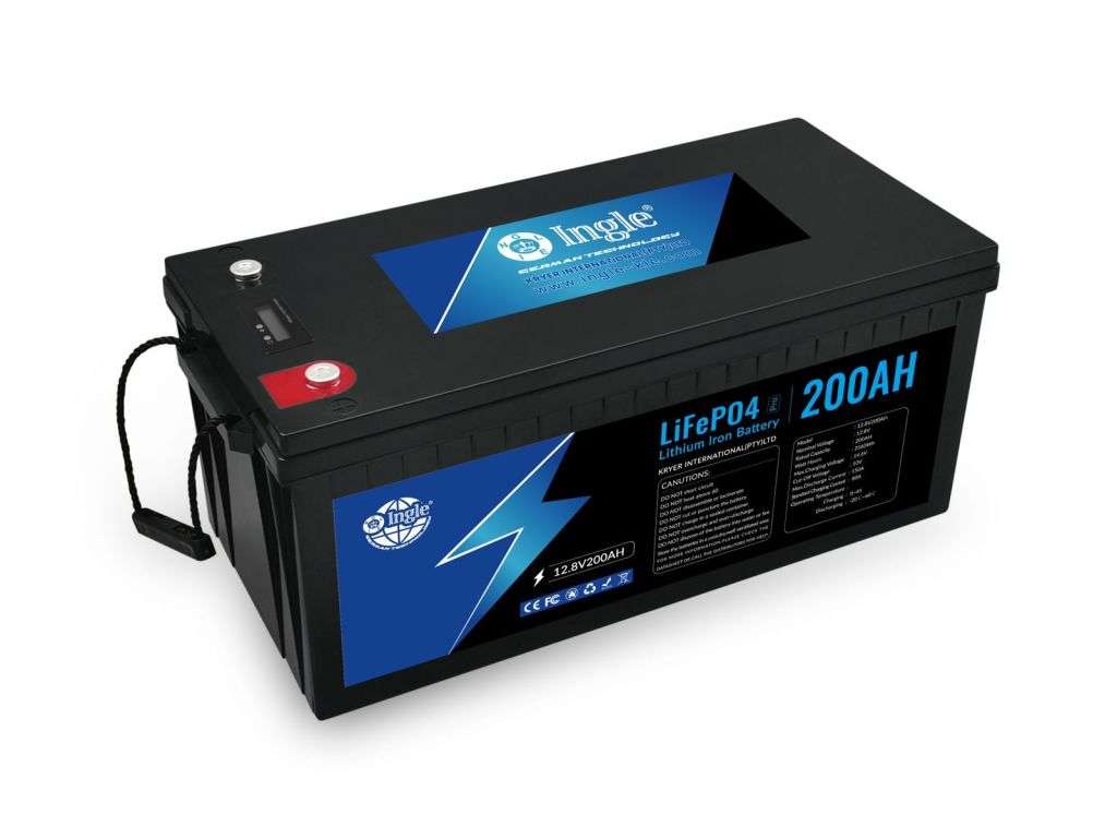 LifePo4 12v (12.8v) 200ah 2.56Kwh Lithium Battery