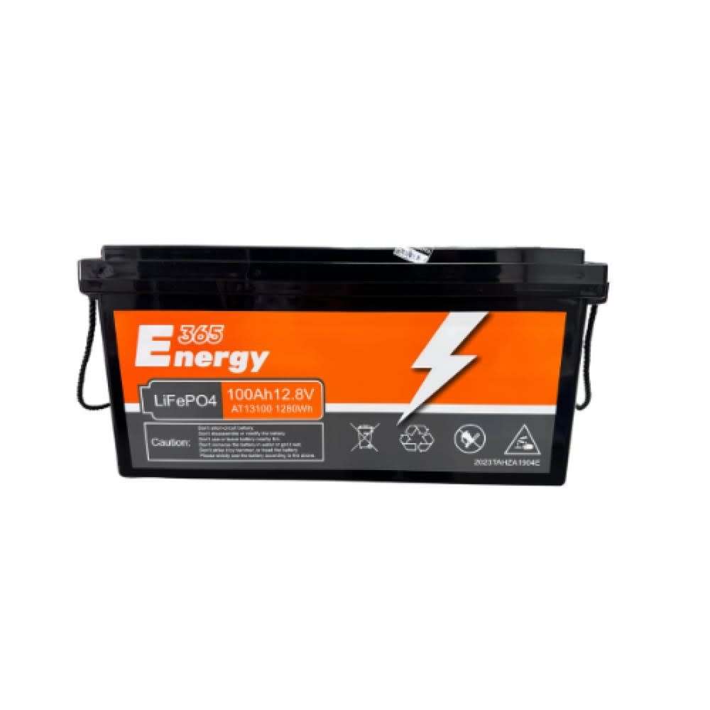 12V 100AH Lithium Battery - 365 Energy (2000 Cycles), LiFePo4