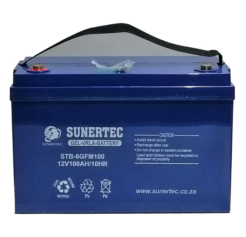 Sunertec 12V 100AH Deep Cycle Gel Battery