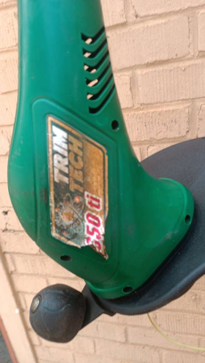 Heavy duty electric lawnmovwer and electric trimmer combo