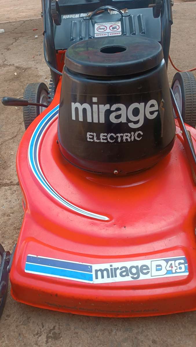 Heavy duty electric lawnmovwer and electric trimmer combo