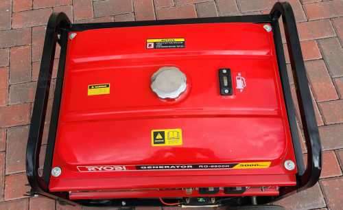 Ryobi 5.5 kVA 4-Stroke Key-Start Petrol Generator