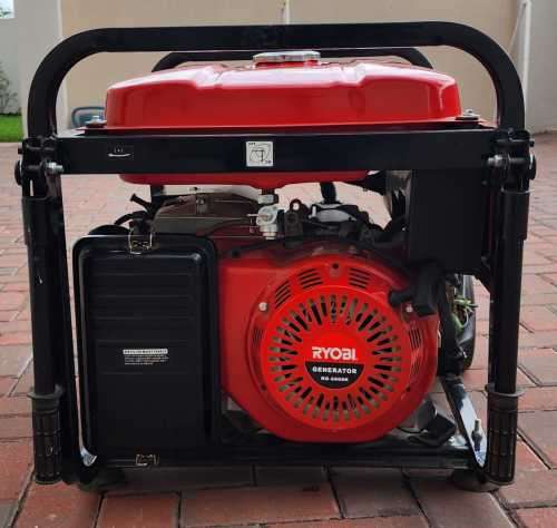 Ryobi 5.5 kVA 4-Stroke Key-Start Petrol Generator