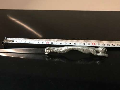 DIANA CARMICHAEL letter opener (CHEETAH)