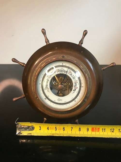 Barigo clock shipwheel