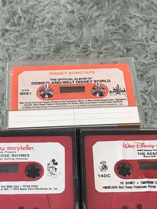 DISNEY SONGTAPES 70s***