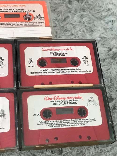 DISNEY SONGTAPES 70s***