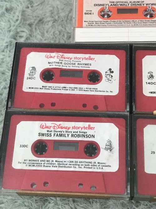 DISNEY SONGTAPES 70s***