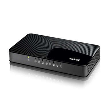 ZyXEL 8-Port Desktop Gigabit Ethernet Media Switch