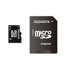 ADATA 8GB Micro SDHC with SD adapter